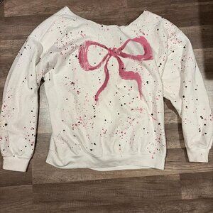 Urban Outfitters Coquette Bow Sweatshirt